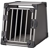 Trixie 39336 Transportbox, Aluminium, M: 55 × 61 × 74 cm, graphit