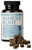 Schnüffelfreunde Innere Ruhe I Nahrungsergänzungsmittel für Hunde zur Beruhigung, gegen Angst,...