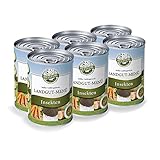 Bellfor Landgut-Menü Hypoallergenes Getreidefrei Hundefutter Nass mit Insekten 6 x 400 g - auf...